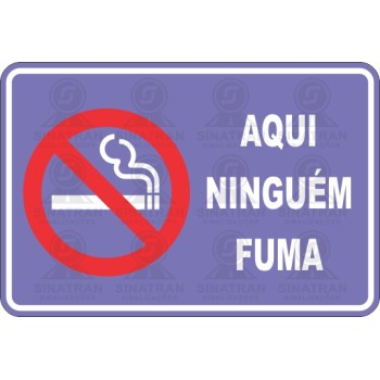 Aqui ninguém fuma 